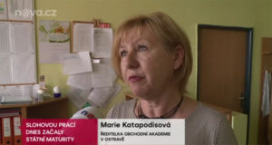 TV NOVA - Vyjádření Marie Katapodisové