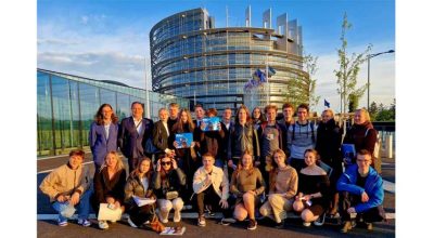 Exkurze do Evropského parlamentu jako výhra v soutěži Evropské volby a já