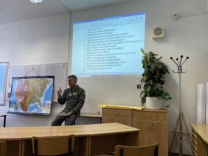 Beseda s americkými piloty v rámci Dnů NATO