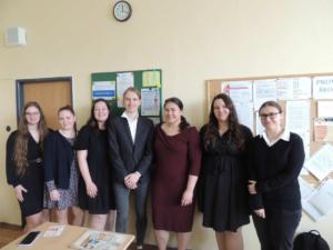 Ocenění studentů 4. ročníků – pisatelů školního parlamentu