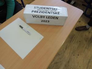 Studentské prezidentské volby 2. kolo leden 2023