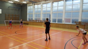 Školní badmintonový turnaj (24. 11. 2016)